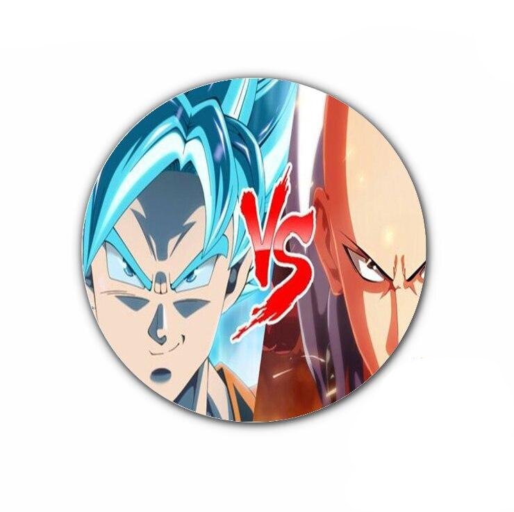 One Punch Man Pins - Pin'S One Punch Man Saitama Vs Goku Ssj Blue BS0508 - ®One  Punch Man Shop
